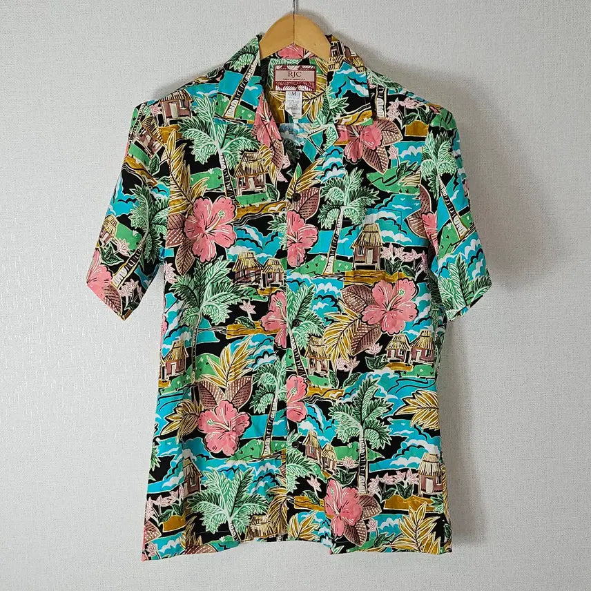 [BUNJANG] RJC Made in Hawaii Hawaiian Short Sleeve Shirt M / RJC 메이드인하와이 하와이안 반팔셔츠 M
