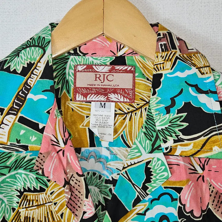 [BUNJANG] RJC Made in Hawaii Hawaiian Short Sleeve Shirt M / RJC 메이드인하와이 하와이안 반팔셔츠 M