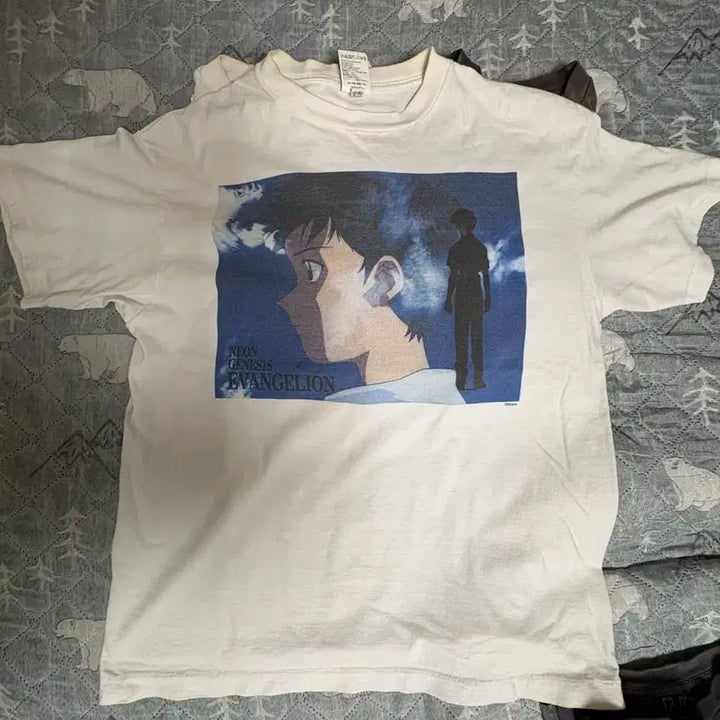 [BUNJANG] Saint Michael Evangelion T-shirt / 세인트미카엘 에반게리온 반팔티