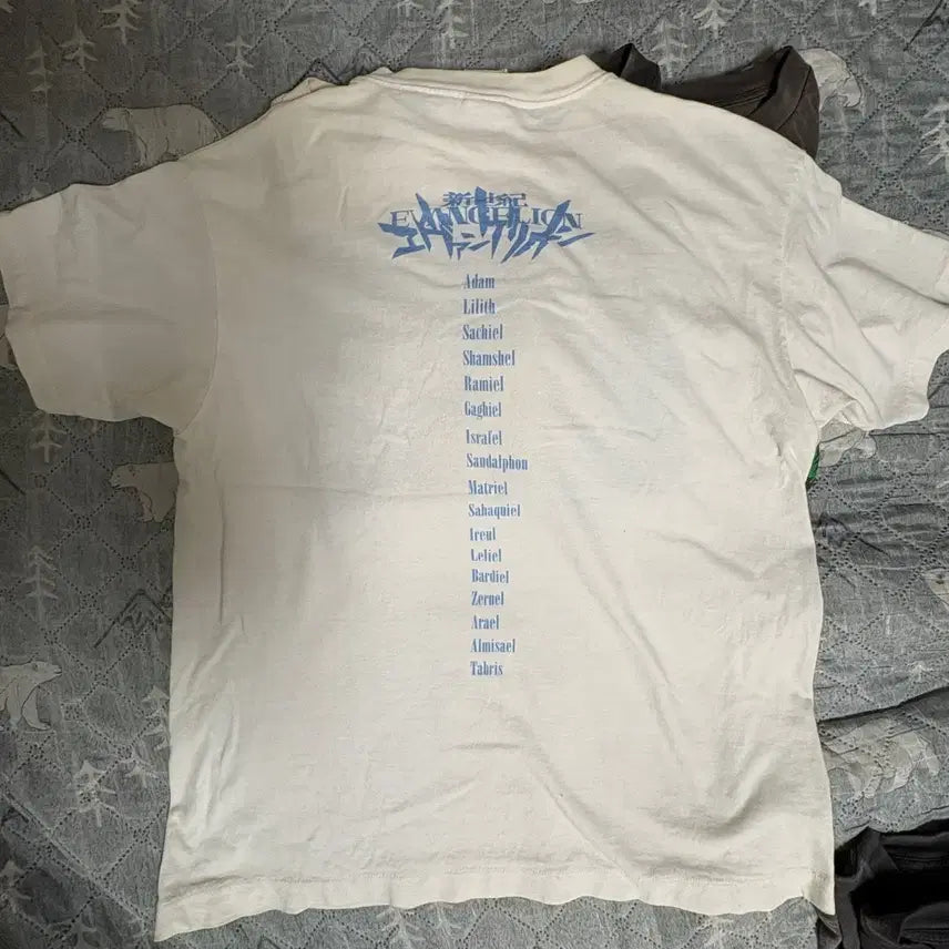 [BUNJANG] Saint Michael Evangelion T-shirt / 세인트미카엘 에반게리온 반팔티