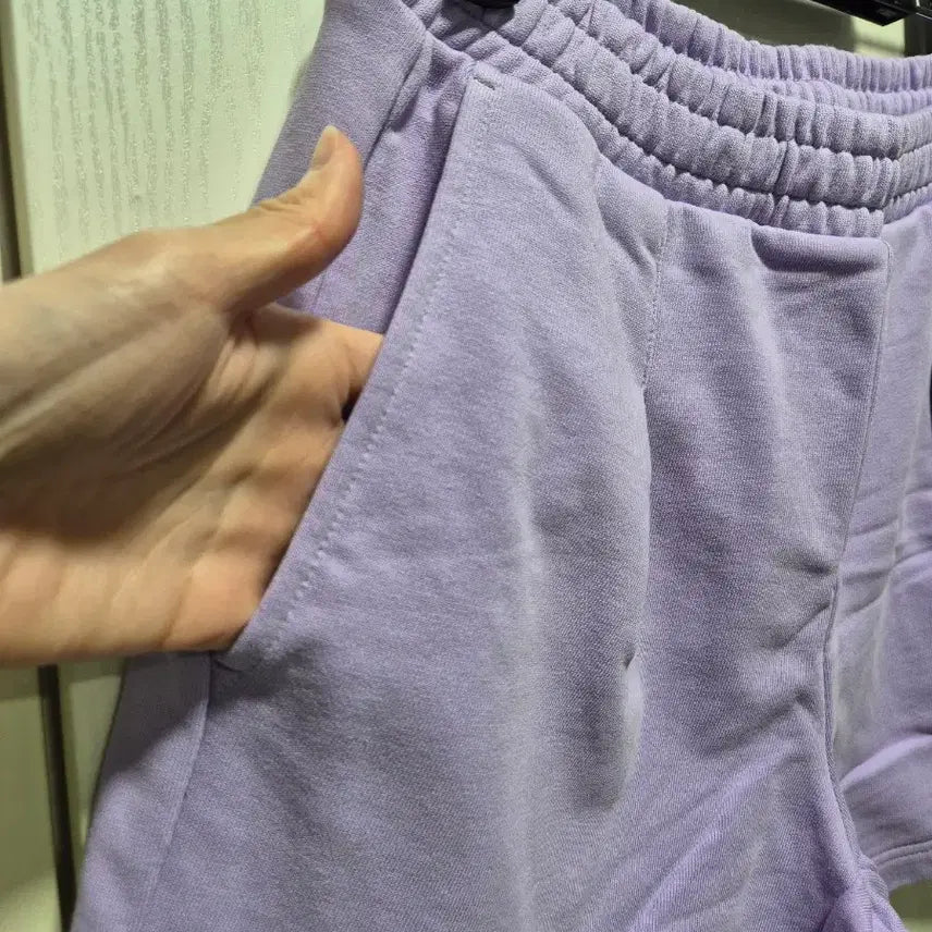 [BUNJANG] NERDY Purple T-shirt and Shorts Set / (타임세일)(새상품)널디 NERDY 퍼플 반팔 티셔츠 반바지 세트