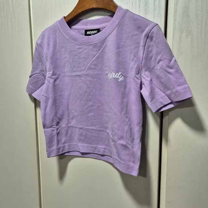 [BUNJANG] NERDY Purple T-shirt and Shorts Set / (타임세일)(새상품)널디 NERDY 퍼플 반팔 티셔츠 반바지 세트