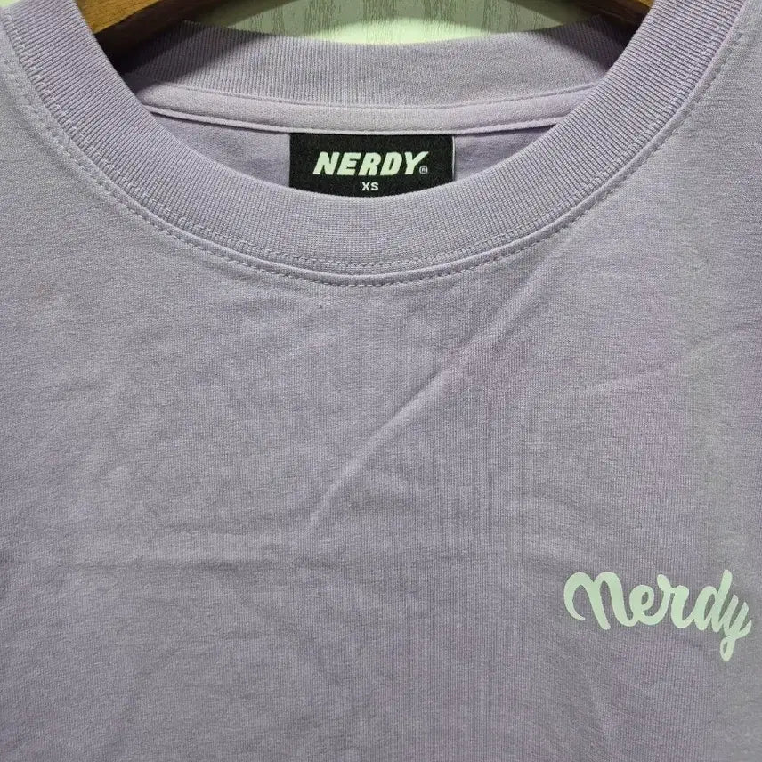 [BUNJANG] NERDY Purple T-shirt and Shorts Set / (타임세일)(새상품)널디 NERDY 퍼플 반팔 티셔츠 반바지 세트