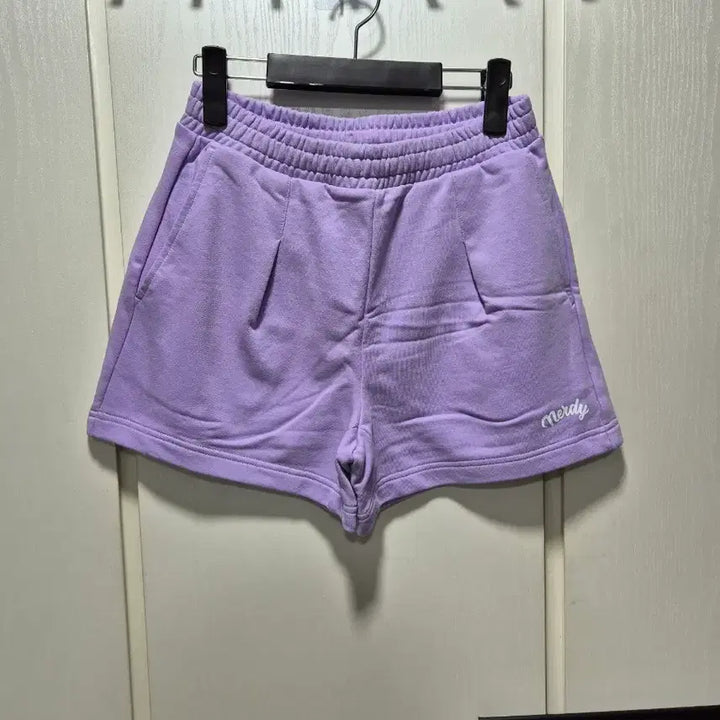 [BUNJANG] NERDY Purple T-shirt and Shorts Set / (타임세일)(새상품)널디 NERDY 퍼플 반팔 티셔츠 반바지 세트