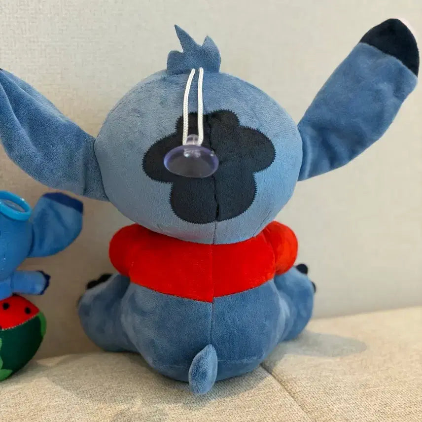 [BUNJANG] Disney Stitch Medium Plush Doll and Keychain Set / 디즈니 꿀단지 스티치 중형 인형+키링 세트 새상품