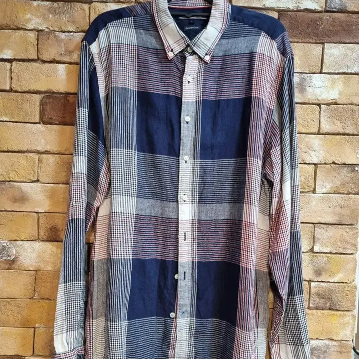 [SOLD OUT] 타미힐피거의 프리미엄 리넨 체크 남방