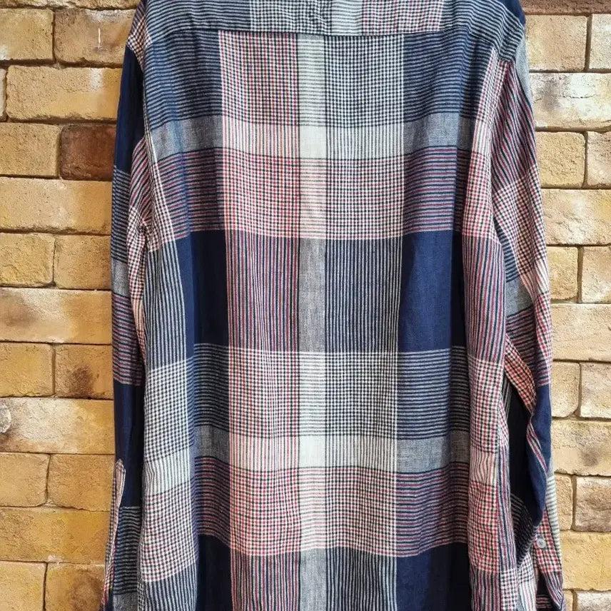[SOLD OUT] 타미힐피거의 프리미엄 리넨 체크 남방