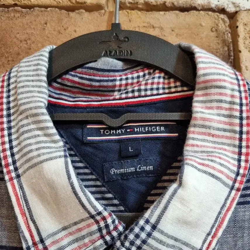 [SOLD OUT] 타미힐피거의 프리미엄 리넨 체크 남방