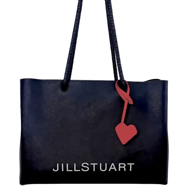 [BUNJANG] Jill Stuart Heart Charm Black Large Shopper Bag / COS 퀼팅 미니 숄더백
