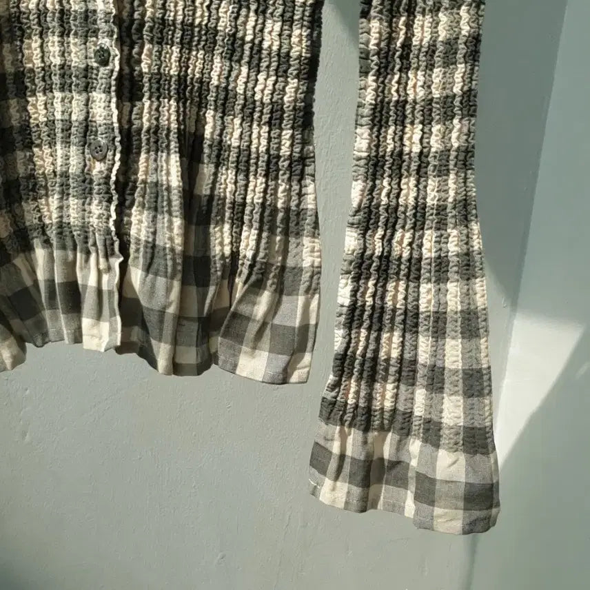 [BUNJANG] Yoshiki Hishinuma Peplum Pleated Jacket / PEPLUM Pleats jk by Yoshiki Hishinuma