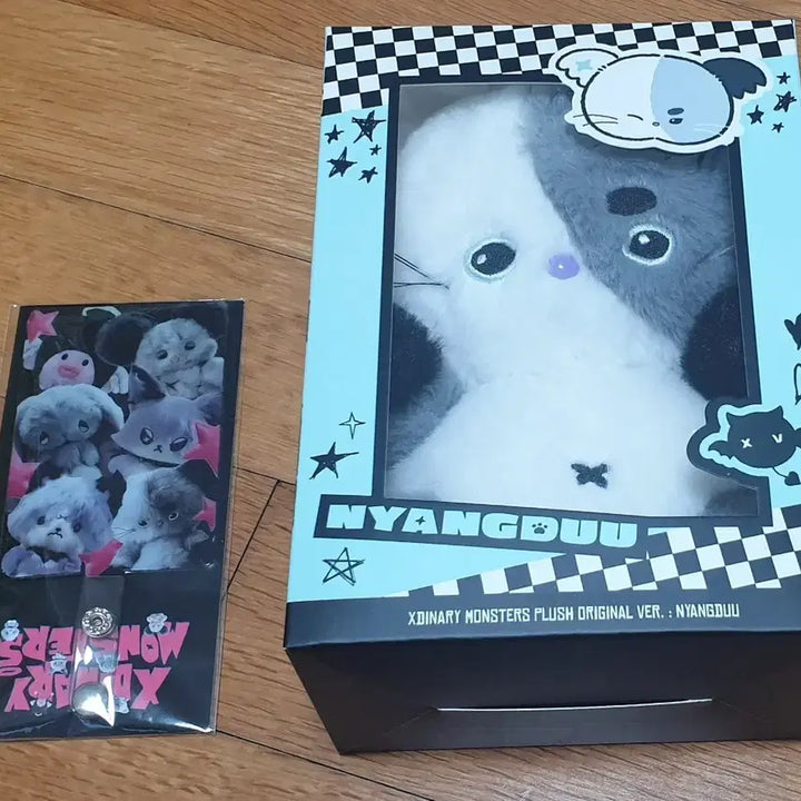 [BUNJANG] Xdinary Heroes Jungsu Nyangdu Doll (Sealed) / 엑디즈 엑스디너리히어로즈 정수 인형 냥듀 (미개봉)