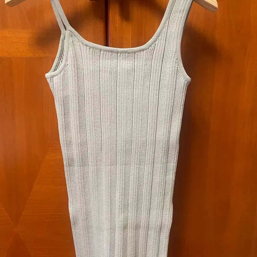 [BUNJANG] SYSTEM Ribbed Sleeveless Top / (새상품) SYSTEM 골지 민소매 탑