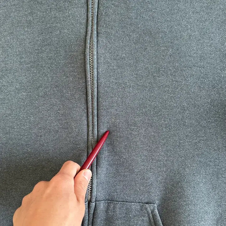 [BUNJANG] Russell Athletic Vintage Hoodie Dark Gray M / 빈티지 러셀 후드집업 다크그레이 M