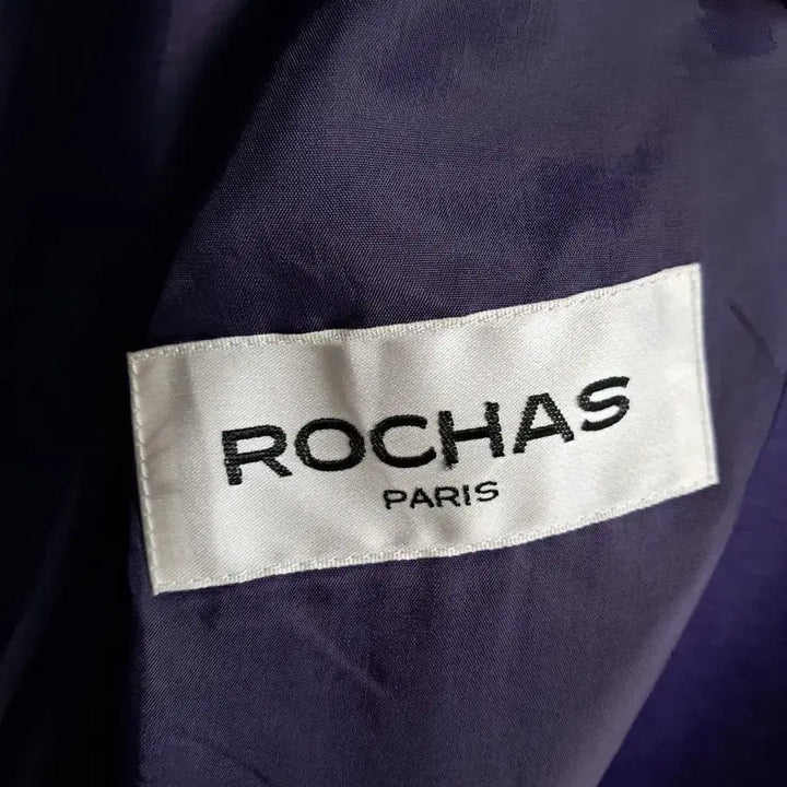 [BUNJANG] ROCHAS Purple Gloss Blazer Jacket / ROCHAS 보라색 광택 블레이저