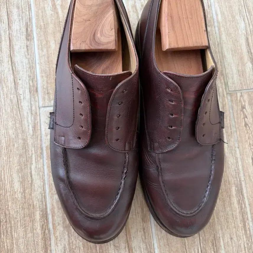 [BUNJANG] Paraboot Chambord Cafe Leather Shoes / 파라부트 샴보드 카페 270