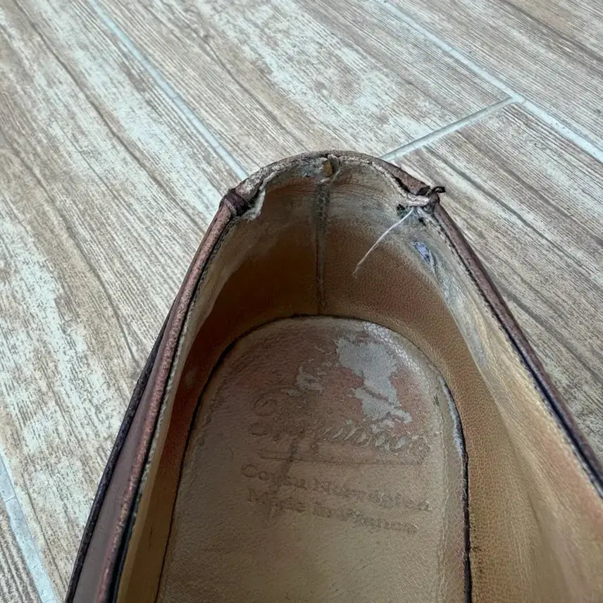 [BUNJANG] Paraboot Chambord Cafe Leather Shoes / 파라부트 샴보드 카페 270