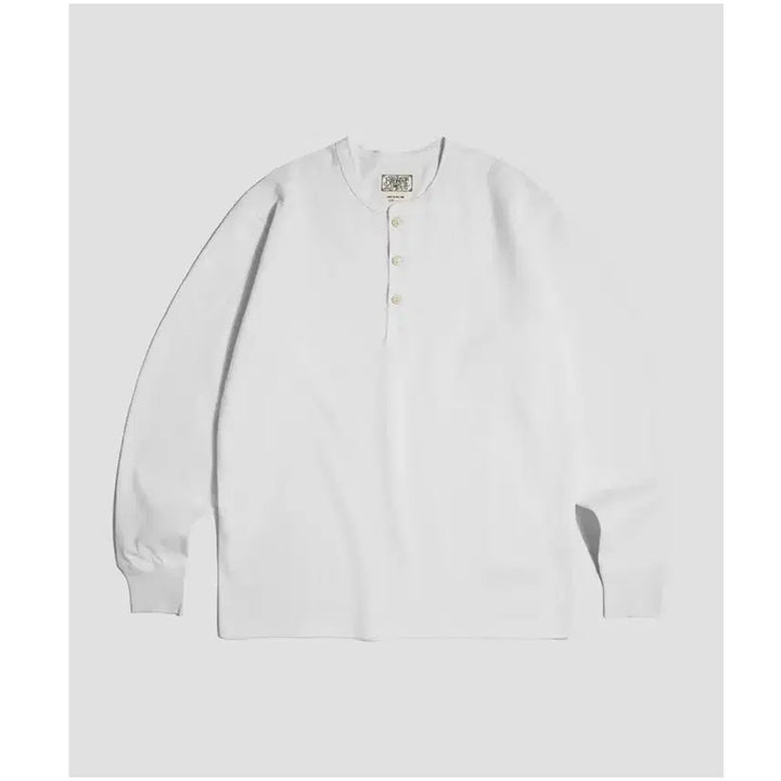 [BUNJANG] Bronson Henry Neck Long Sleeve Shirt / 브론슨 헨리넥 긴팔