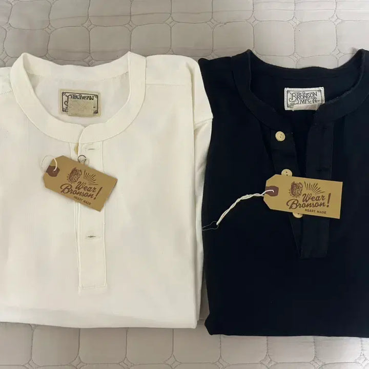 [BUNJANG] Bronson Henry Neck Long Sleeve Shirt / 브론슨 헨리넥 긴팔