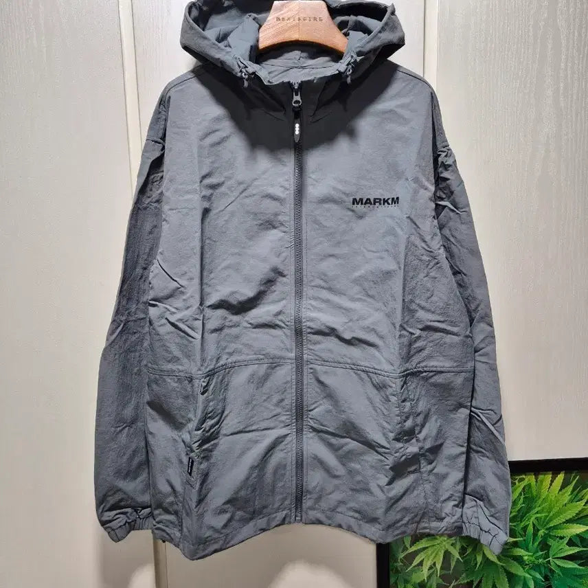 [BUNJANG] Markm Windbreaker Set Charcoal Gray / (타임세일)(새상품)MARKM 바람막이 셋업 차콜그레이