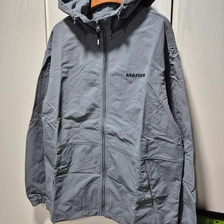 [BUNJANG] Markm Windbreaker Set Charcoal Gray / (타임세일)(새상품)MARKM 바람막이 셋업 차콜그레이