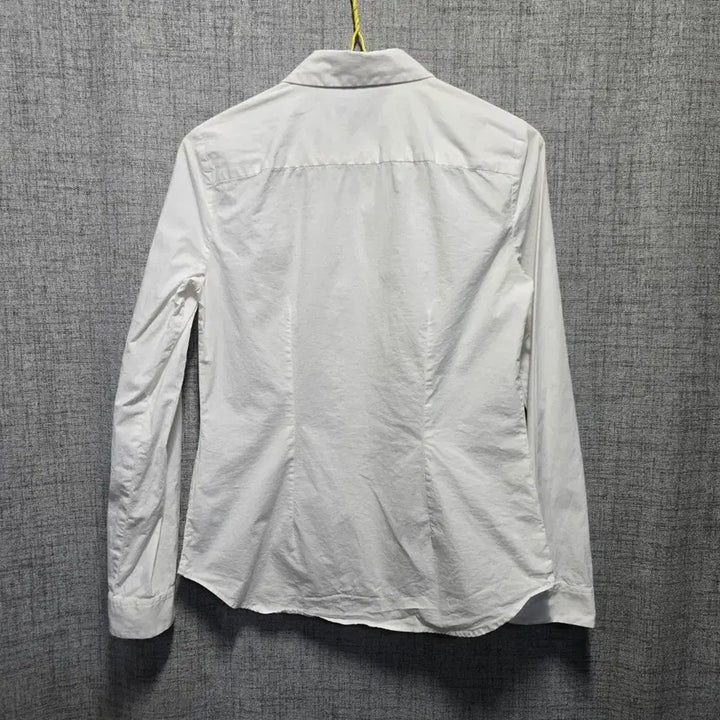 [BUNJANG] Lacoste Slim Fit White Long Sleeve Shirt Size 34 / 라코스테 슬림핏 화이트 긴팔 셔츠 34
