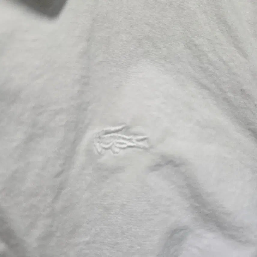 [BUNJANG] Lacoste Slim Fit White Long Sleeve Shirt Size 34 / 라코스테 슬림핏 화이트 긴팔 셔츠 34