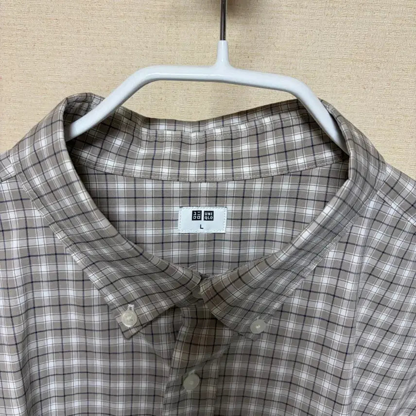 [SOLD OUT] 유니클로 체크 셔츠. ( L 사이즈)