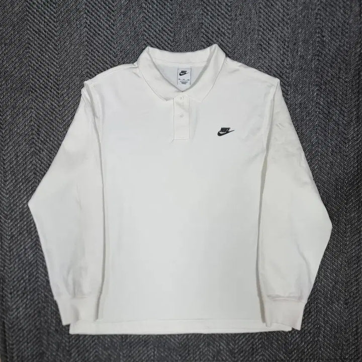 [BUNJANG] Nike Club Long Sleeve Knit Polo 2XL / 나이키 클럽 롱슬리브 니트 폴로