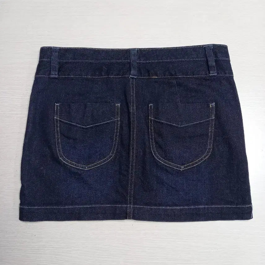 [BUNJANG] Armani Exchange Denim Mini Skirt / 27-28 새상품 A/X 스판 데님 미니스커트 28-930