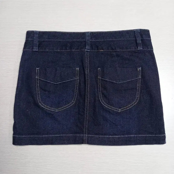 [BUNJANG] Armani Exchange Denim Mini Skirt / 27-28 새상품 A/X 스판 데님 미니스커트 28-930