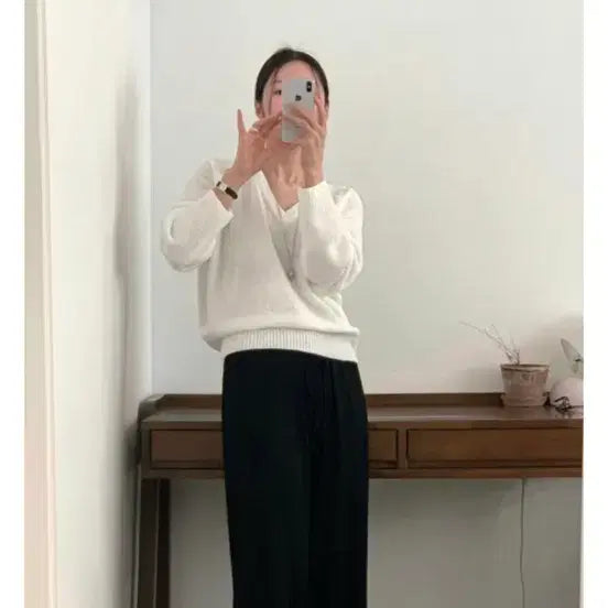 [SOLD OUT] [새제품]eden spring knit 아이보리
