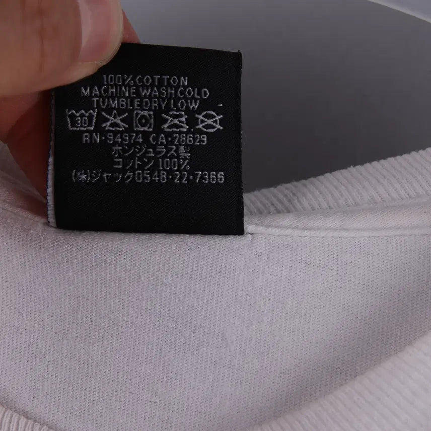 [BUNJANG] Stussy Basic T-shirt White (M) / 스투시 베이직 반팔티 화이트 (M)