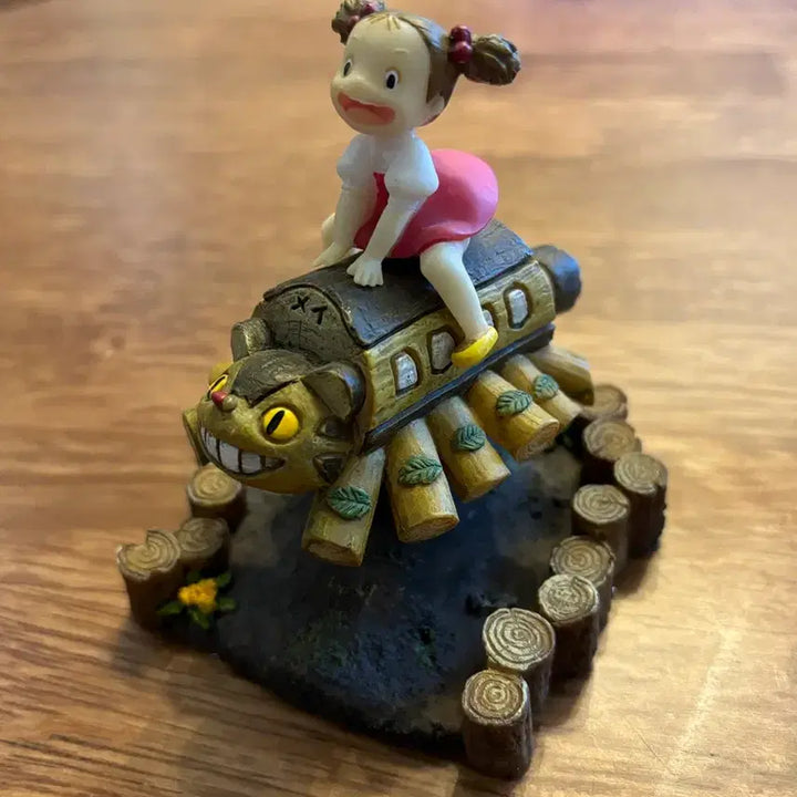[SOLD OUT] 고전) 지브리 토토로 잡목림유원지 고양이버스목마