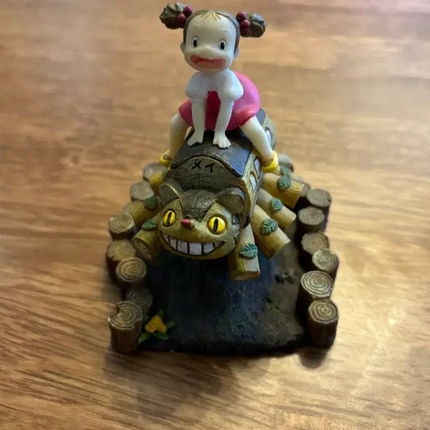 [SOLD OUT] 고전) 지브리 토토로 잡목림유원지 고양이버스목마