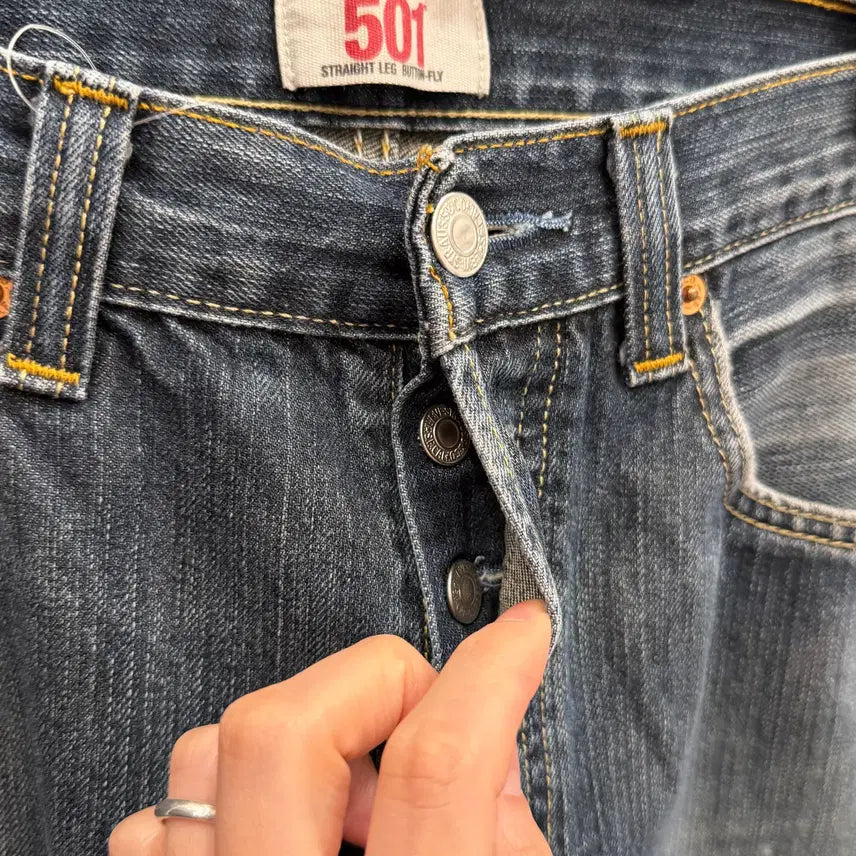 [SOLD OUT] Levis 리바이스 501 데님 팬츠 (31-32inch)