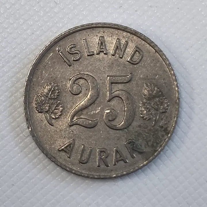 [BUNJANG] Iceland 25 Aurar Coin / 아이슬란드 25아우라르 주화 zk-2578