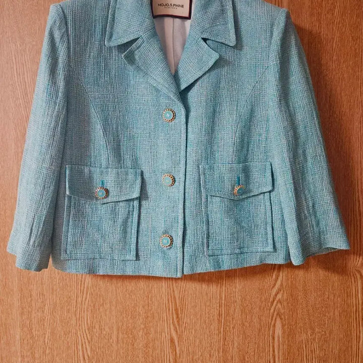 [SOLD OUT] 모조에스핀 포켓 포인트 크롭 자켓