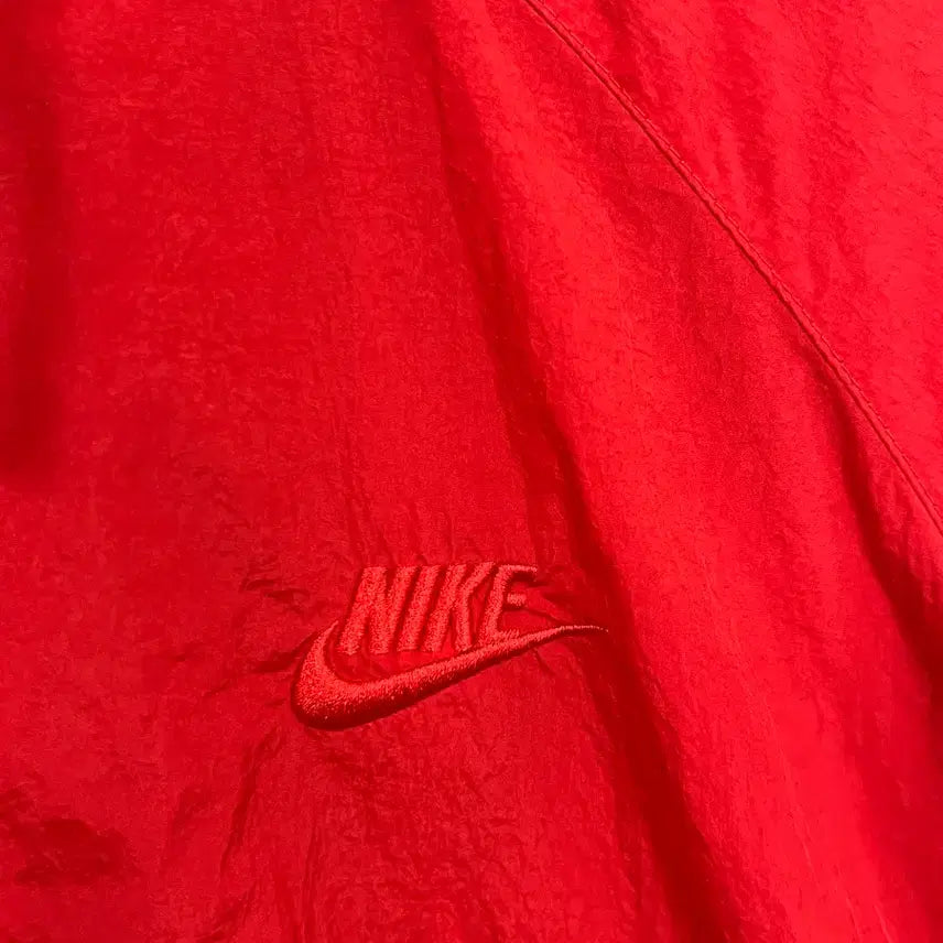 [BUNJANG] Nike Big Swoosh Oversized Woven Windbreaker Jacket / [100] 나이키 빅스우시 오버핏 우븐 바람막이 집업 자켓