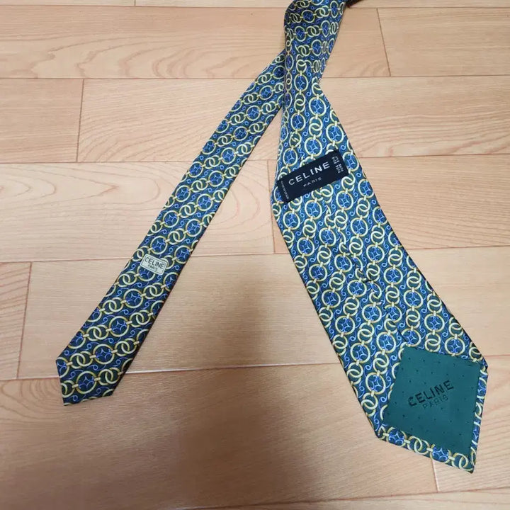 [BUNJANG] Celine Chain Pattern Tie / 셀린느 넥타이