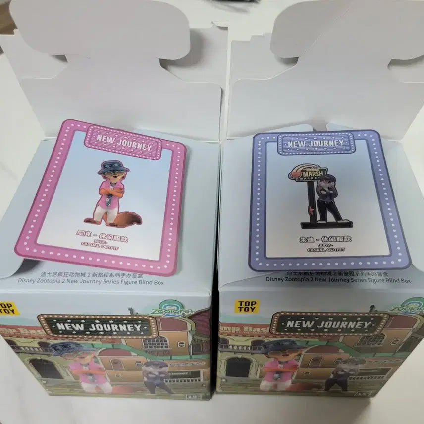[SOLD OUT] 탑토이 주토피아 닉, 주디 피규어 세트