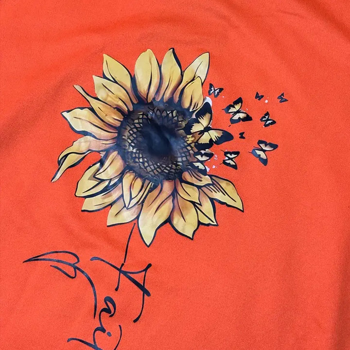 [BUNJANG] Vintage Sunflower T-shirt / 일본빈티지 해바라기 티셔츠