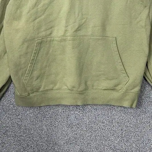 [BUNJANG] Compagno Printed Light Green Hoodie L / 꼼파뇨 프린팅 라이트 그린 후드티 L