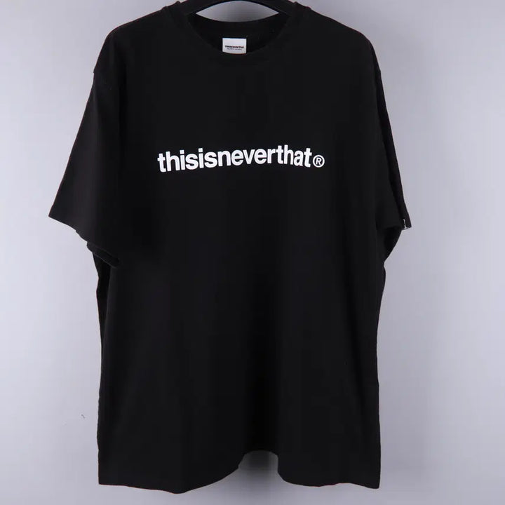 [SOLD OUT] 디스이즈네버댓 로고 반팔티 블랙 (M)