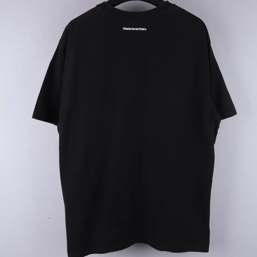 [SOLD OUT] 디스이즈네버댓 로고 반팔티 블랙 (M)