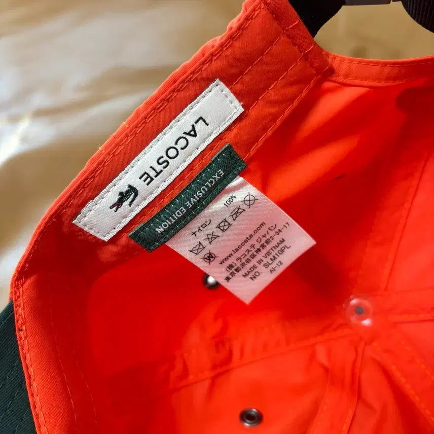 [SOLD OUT] Beams Lacoste 빔스 빔즈 라코스테 6패널 볼캡 모자 요트 클럽