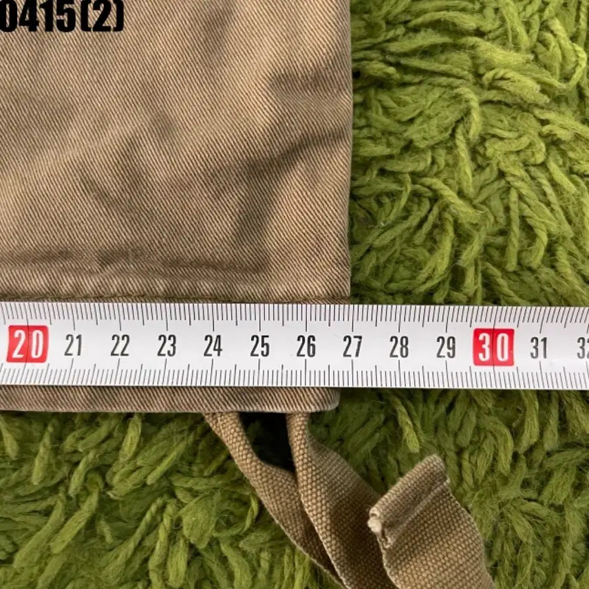 [SOLD OUT] 카키색 카고 와이드 팬츠 34