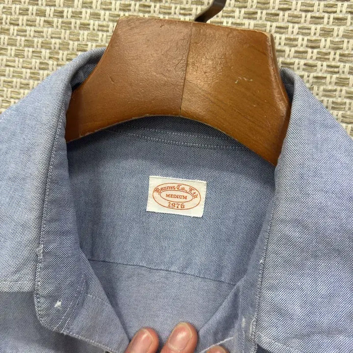 [BUNJANG] Beams Casual Long Sleeve Shirt M / 빔즈 캐주얼 긴팔 셔츠 M A09188
