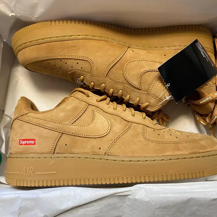 [BUNJANG] Nike x Supreme Air Force 1 Low Sneakers / 나이키 x 슈프림 에어포스 1 로우 새상품