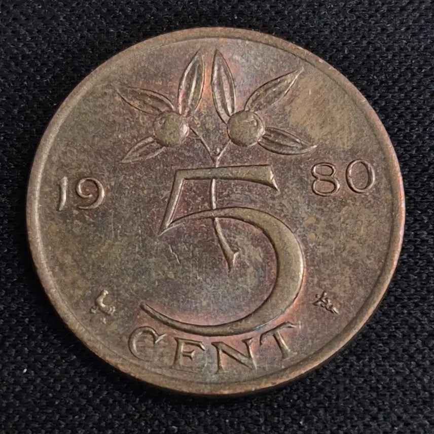 [BUNJANG] Netherlands 5 Cent Coin (1980) / [EP. 2136] 1980년 네덜란드 5센트 동전
