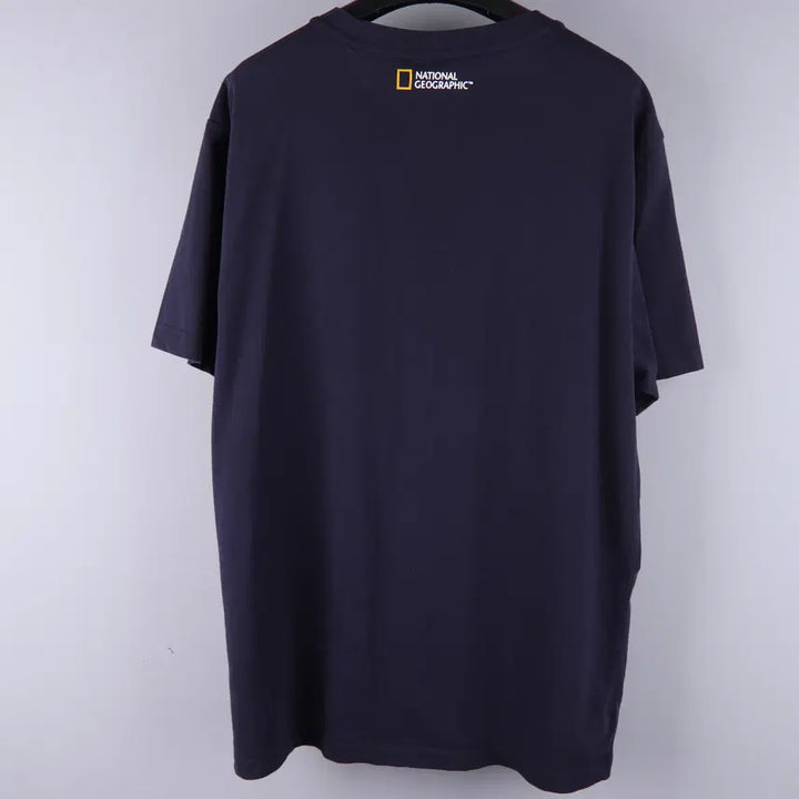 [SOLD OUT] 내셔널 지오그래픽 로고 반팔티 네이비 (2XL)
